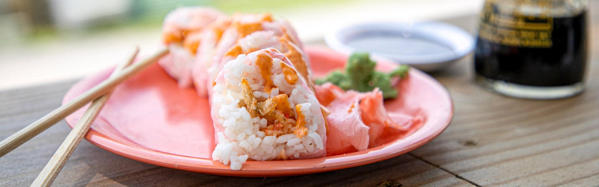 Sushi Menu